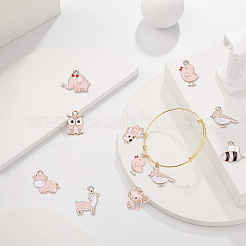 Подвески из эмали и сплава&nbsp;ENAM-BC0001-03