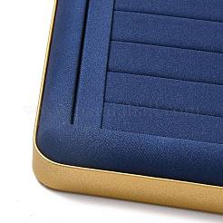 Подставки для подносов для колец на палец из искусственной кожи с 8 слотом VBOX-C003-09A