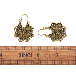 Серьги в стиле ретро с богемным сплавом EJEW-TAC0003-01AG