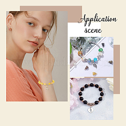 24 шт. 4 стильные латунные поручни&nbsp;KK-PH0003-83