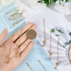 14 шт. латунный удлинитель цепи&nbsp;KK-BBC0019-13