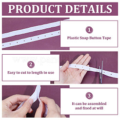 10 ярд пластиковой ленты с кнопками FIND-HY0004-79A