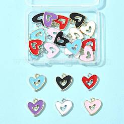 22шт 11 цвета сплава эмалевые подвески&nbsp;ENAM-FS0003-69