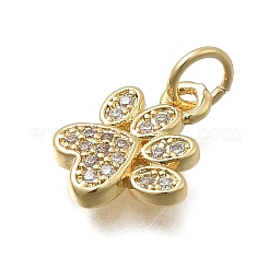 Латунные микро проложить кубического циркония подвески&nbsp;KK-D431-012G