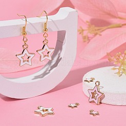 80шт 4 стиля подвески из сплава с эмалью&nbsp;ENAM-LS0001-27LG