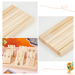 1 набор деревянных подставок для сережек на 3 слота&nbsp;EDIS-DR0001-07C