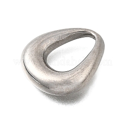 Ciondoli in acciaio inox 304&nbsp;STAS-Q362-02B-P