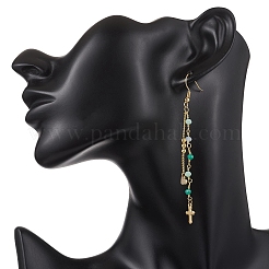 Серьги-подвески из нержавеющей стали 304 EJEW-JE06779