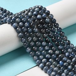 Натуральный кианит / цианит / нити круглых бусин дистен G-O017-6mm-04C