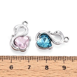 Подвески из сплава и страза PALLOY-T092-20P