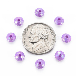 Непрозрачные акриловые бусины MACR-Q239-018C-06