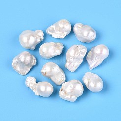 Натуральные культивированные пресноводные бусины из жемчуга Кеши в стиле барокко PEAR-N012-J21-02