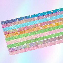 900 bande de papier bicolore faite à la main&nbsp;DIY-SC0033-87B