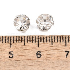 Плоские круглые пришивные бусины-монти со стразами&nbsp;STAS-B107-01C-01S