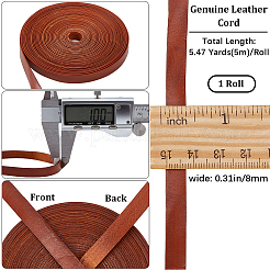 5 m flaches Rindslederband&nbsp;WL-GF0001-22B-03