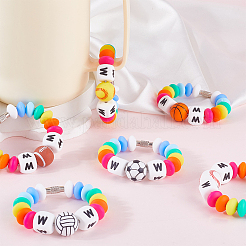 6 шт. силиконовые подвески-чашки&nbsp;HJEW-SC00121