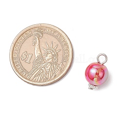 Непрозрачные акриловые подвески PALLOY-JF03929-01