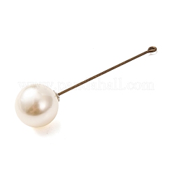 Messing-Anstecknadel-Verschlussbroschen-Beschläge&nbsp;PL-G001-01B-AB
