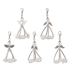 5 шт. подвеска из искусственного жемчуга из АБС-пластика HJEW-JM03629