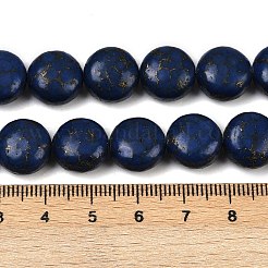 Синтетический говлит имитация лазурита бусины G-S393-12A-12mm
