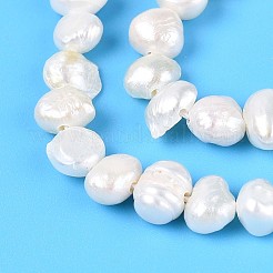 Нити из натурального культивированного пресноводного жемчуга PEAR-T006-18A