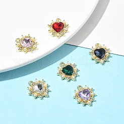 6шт 6 цветные акриловые подвески со стразами FIND-FS0001-38