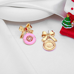 Литые эмаль болтающиеся серьги стержня&nbsp;FS-WG5C05A-01