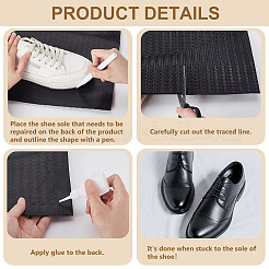 Резиновая противоскользящая накладка на обувь&nbsp;FIND-WH0148-754A-01