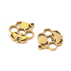 Подвески из нержавеющей стали 304 с эмалью&nbsp;STAS-R168-14G