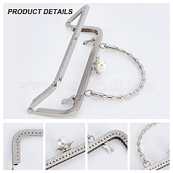 2шт. Рамки для кошельков из сплава 2 цветов DIY-PH0009-68B