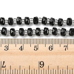 Непрозрачное стекло бисер нитей&nbsp;GLAA-P076-01C-07