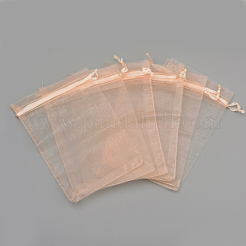 Organza-Geschenktüten mit Kordelzug&nbsp;OP-R016-20x30cm-23