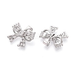 Латунные микро проложить кубического циркония подвески&nbsp;KK-T073-36P