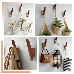 Garderobe aus Holz für den Eingangsbereich&nbsp;AJEW-WH0709-403