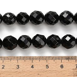 Натуральный черный турмалин бисер нитей G-H329-E02-10mm