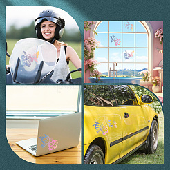 9 шт. 3 вида водонепроницаемых наклеек для животных&nbsp;STIC-GF0001-23C