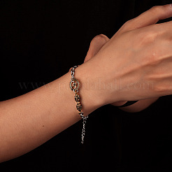 Gliederarmbänder aus 304 Edelstahl&nbsp;WG1F394-01