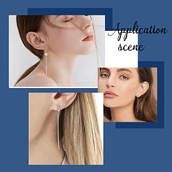 16 шт. 2 стильных латунных цепочки-чашки со стразами большие подвески KK-SC0003-21S