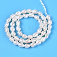 Нити из натурального культивированного пресноводного жемчуга PEAR-T006-07