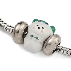 Латуни европейские браслеты BJEW-K261-15P-01