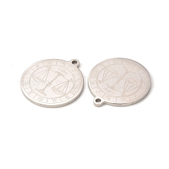 Pendenti in acciaio inossidabile 304 anti-ossidazione&nbsp;LS-STAS-A074-03I-P