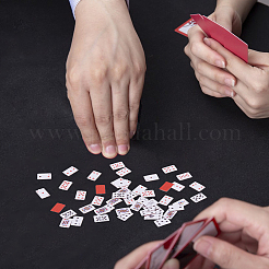 30 Stück Mini-Papierpoker&nbsp;AJEW-FH0006-32