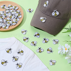 50 шт. термоклей и заплатки из нетканого материала&nbsp;AJEW-HY0002-54