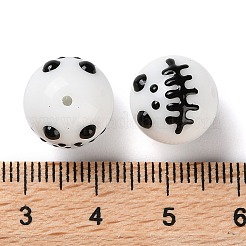 Нити стеклянных бусин для выпечки на тему Хэллоуина LAMP-L078-001A