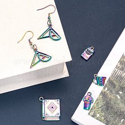 20шт 5 стильные подвески из сплава на день учителя&nbsp;FIND-LS0001-27MC