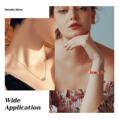 16 шт. 8 стиля сплава эмалированные европейские бусины KK-PH0009-14