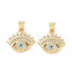 Латунные микро проложить кубического циркония подвески ZIRC-P106-10G