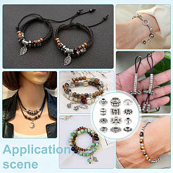 360 шт. 12 стиля бусины из сплава в тибетском стиле&nbsp;FIND-PH0023-79AS