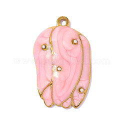 Pendentifs en acier inoxydable 304 émaillés&nbsp;STAS-OY017-61G