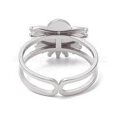 Натуральный белый нефрит&nbsp;RJEW-JR00767-02